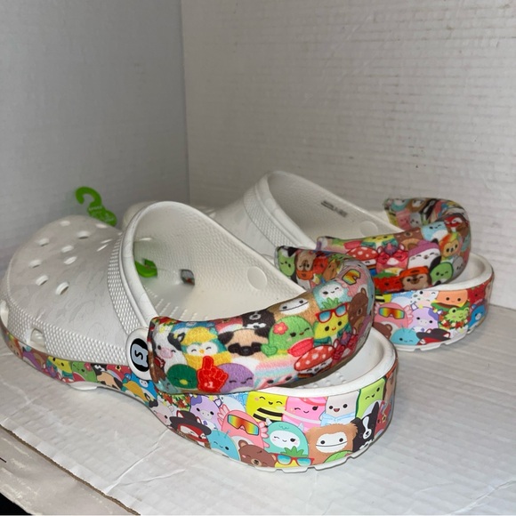 New Crocs x Squishmallows Classic Clog White Unisex Mens 11 Womens 13 No Jibbits - Picture 3 of 4